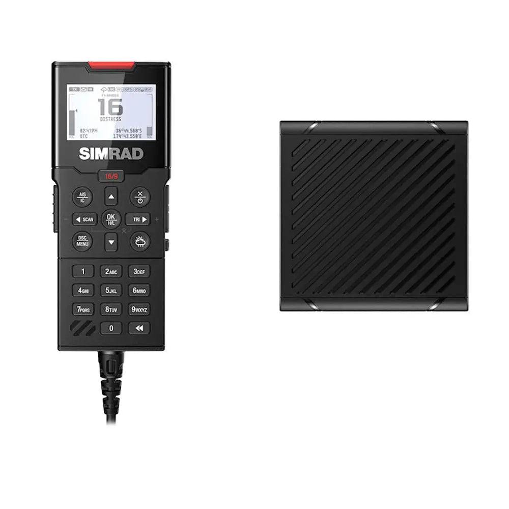 Simrad HS100 Wired Handset Speaker for HS100/HS100-B VHF Radios [000-15647-001] - Accessories