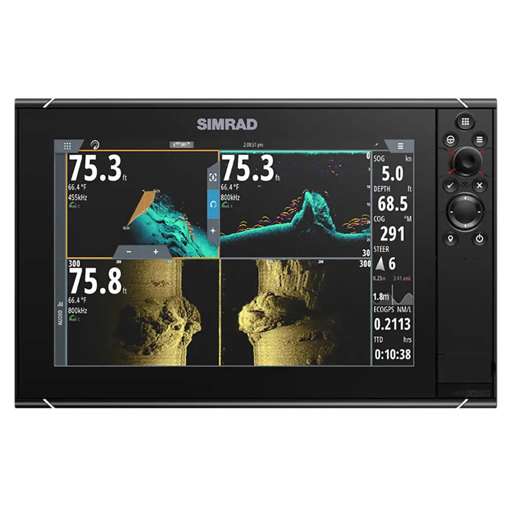 Simrad NSS12 evo3S Combo Multi-Function Chartplotter/Fishfinder - No HDMI Video Out Port [000-15403-002] - GPS