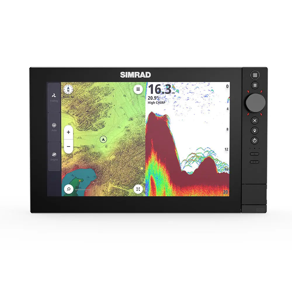 Simrad NSS4-12 12’’ Combo w/U.S. C-MAP [000-16015-001] - GPS - Fishfinder Combos