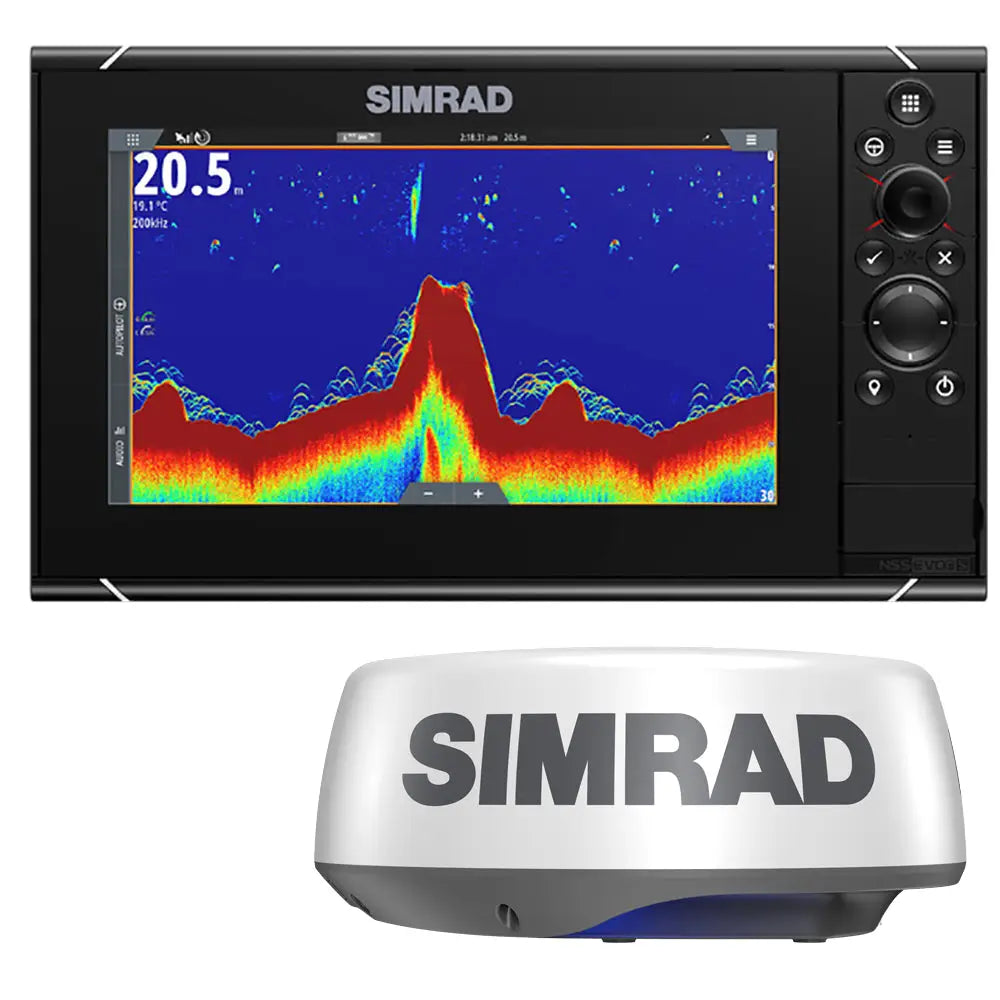 Simrad NSS9 evo3S Combo Radar Bundle w/Halo20 + [000-15554-001] - Radars