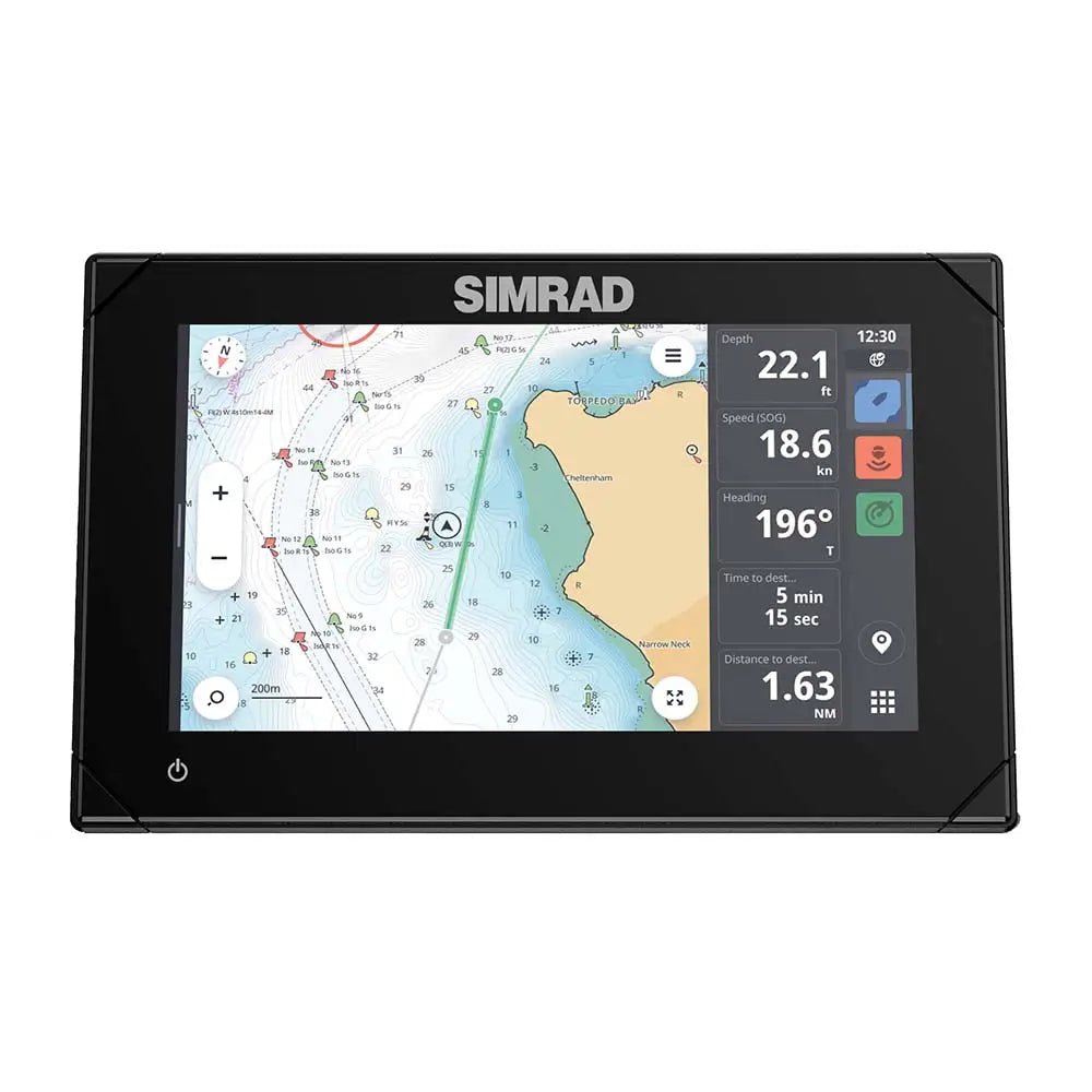 Simrad NSX 3007 7’’ Combo Chartplotter Fishfinder - Display Only - No Transducer [000-15214-001] - GPS - Fishfinder