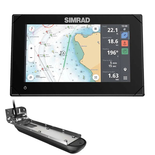 Simrad NSX 3007 7’’ Combo Chartplotter Fishfinder w/Active Imaging 3-in-1 Transducer [000-15365-001] - GPS - Fishfinder