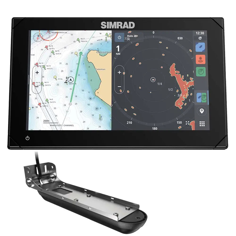 Simrad NSX 3009 9’’ Combo Chartplotter Fishfinder w/Active Imaging 3-in-1 Transducer [000-15366-001] - GPS - Fishfinder