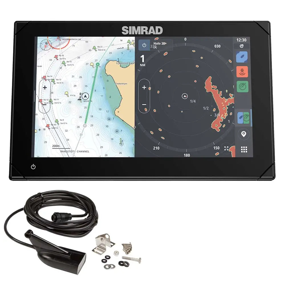 Simrad NSX 3009 9’’ Combo Chartplotter Fishfinder w/HDI Transducer [000-15372-001] - GPS - Fishfinder Combos