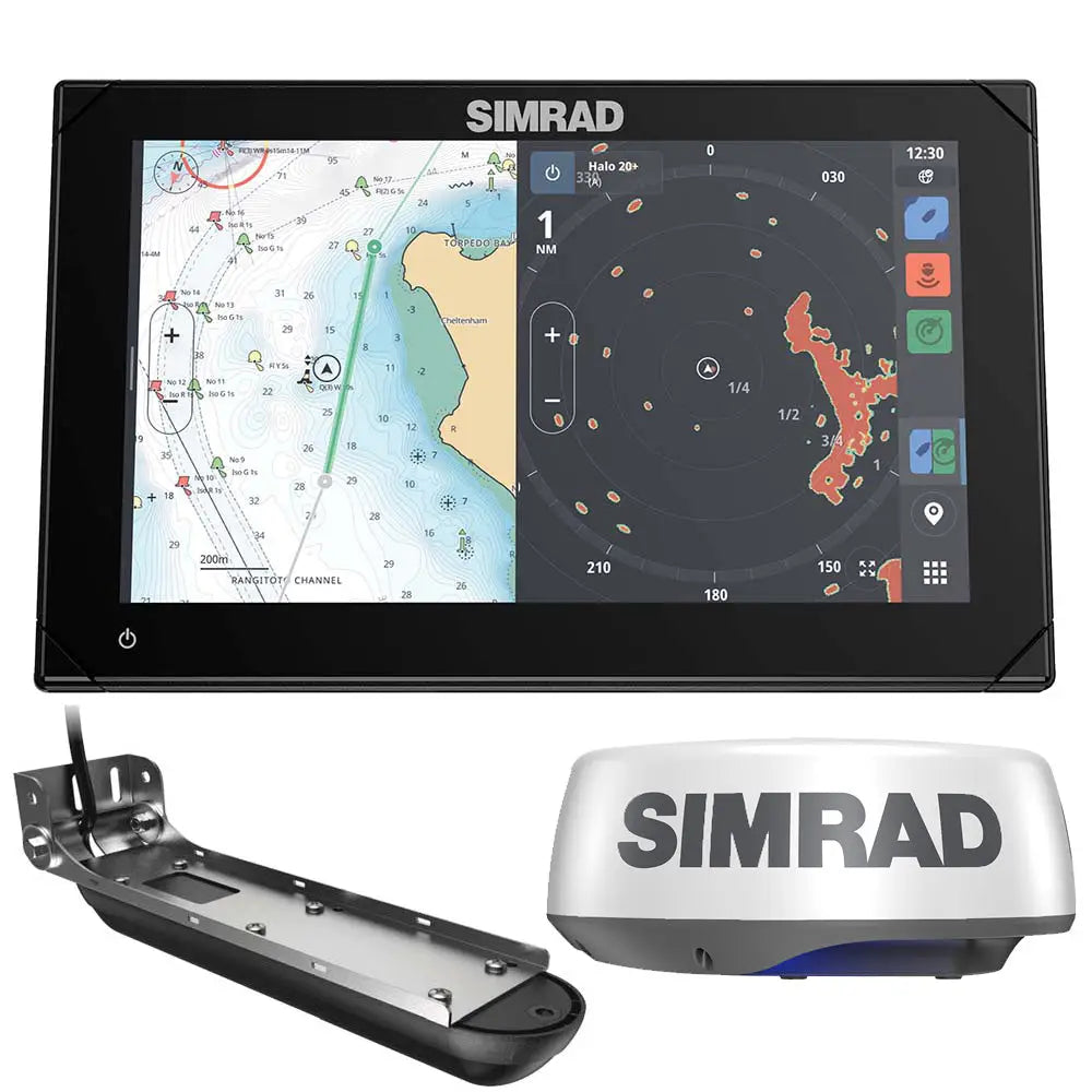 Simrad NSX 3009 Radar Bundle - HALO20 + Radar Dome Active Imaging 3-in-1 Transducer [000-15377-001] - Radars