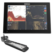 Simrad NSX 3012 12’’ Combo Chartplotter Fishfinder w/Active Imaging 3-in-1 Transducer [000-15367-001] - GPS