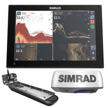 Simrad NSX 3012 Radar Bundle - HALO20 + Radar Dome Active Imaging 3-in-1 Transducer [000-15378-001] - Radars