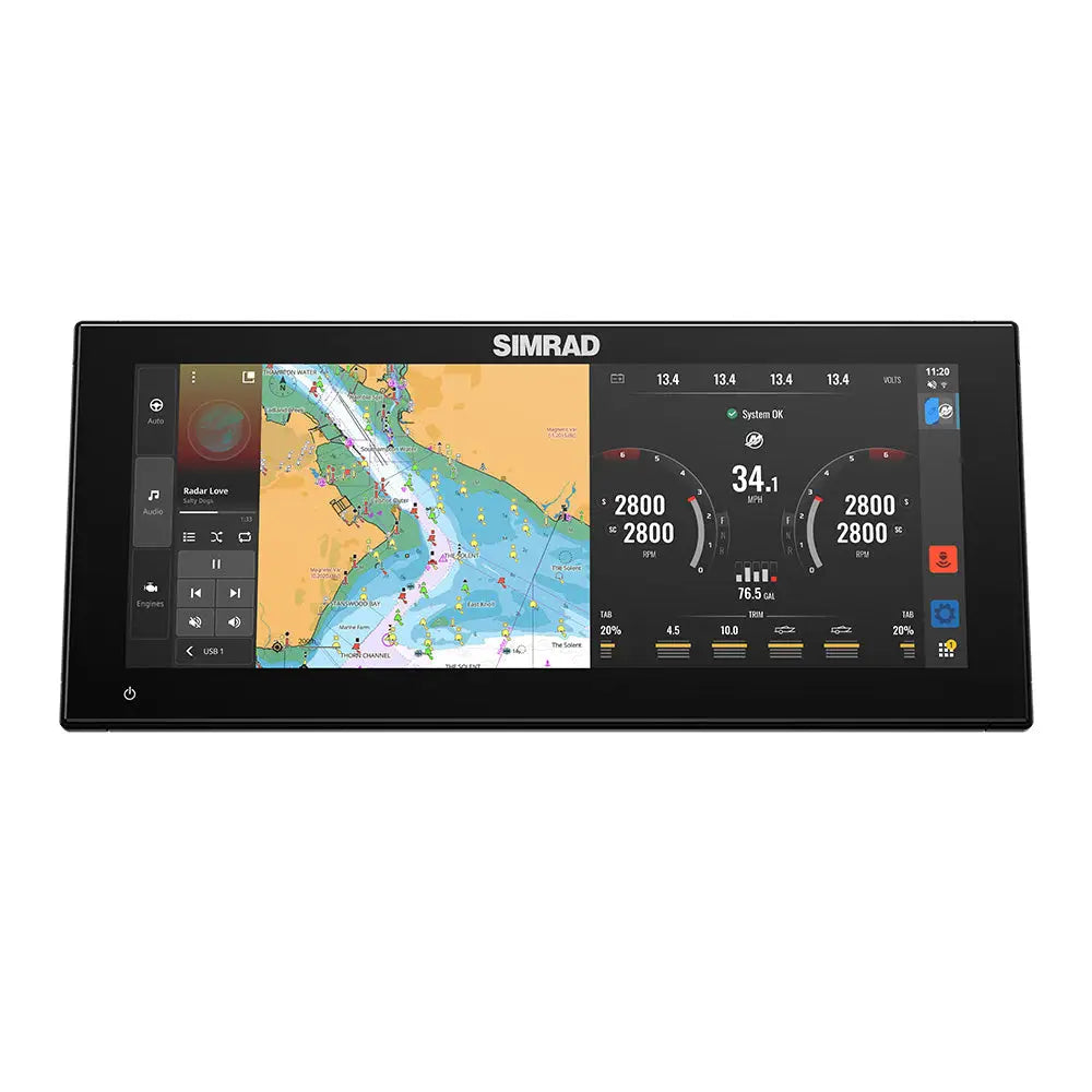 Simrad NSX 3015UW Combo w/Active Imaging 3-in-1 Transducer [000-16213-001] - GPS - Fishfinder Combos