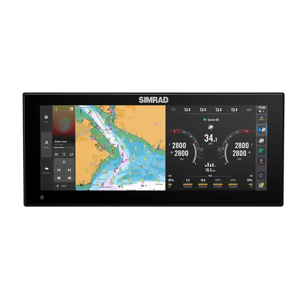 NSX 3015UW Simrad No Transducer Ultrawide Marine Display - GPS - Fishfinder Combos