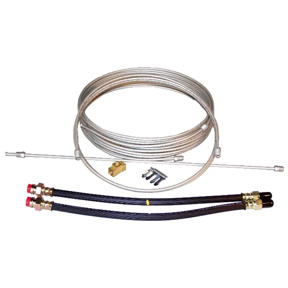 Single Axle Steel Brake Line Kit Load Rite - Bearings/Hubs/Brakes