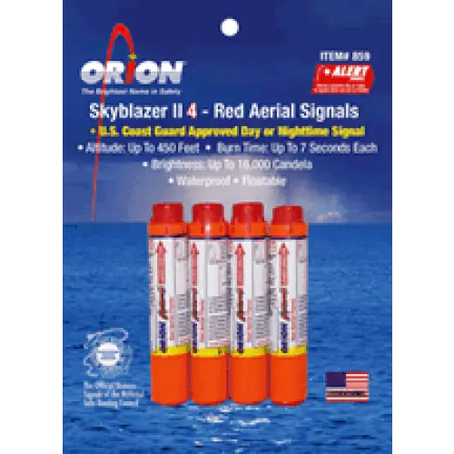 SKYBLAZER RED 4PK-ZIPPER BAG