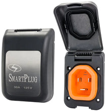 SmartPlug 30 AMP Male Non-Metallic Inlet Cover - Black [BM30PB] - Shore Power