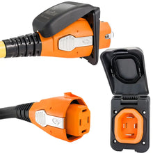 SmartPlug 50 AMP Inlet Female Cord Connector Combo - Black [B50ASSYPB] - Shore Power