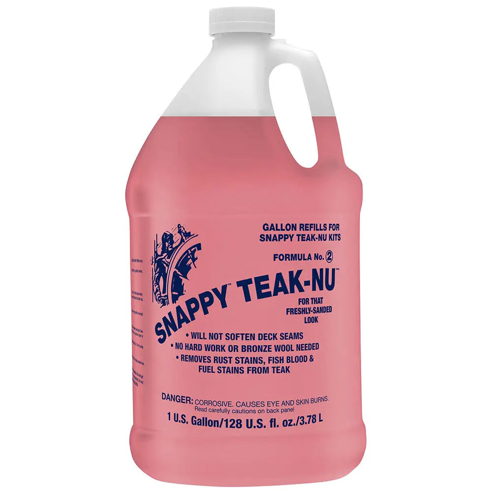 Snappy Teak-Nu Formula No. 2 - 1 Gallon [STN-G2] - Cleaning