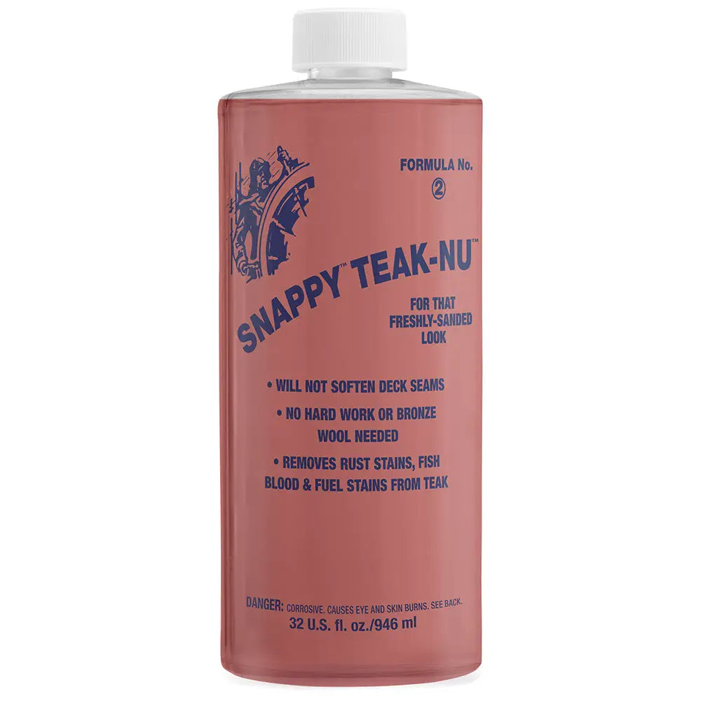 Snappy Teak-Nu Formula No. 2 - 32 oz [STN-Q2] - Cleaning