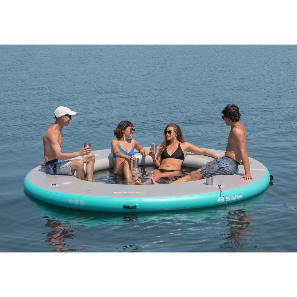 Solstice Watersports 10 Circular Mesh Dock [38100] - Inflatable Docks & Mats