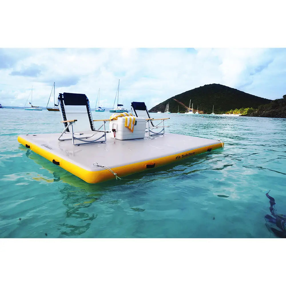 Solstice Watersports 10 x 8 Inflatable Dock [31008] - Inflatable Docks & Mats