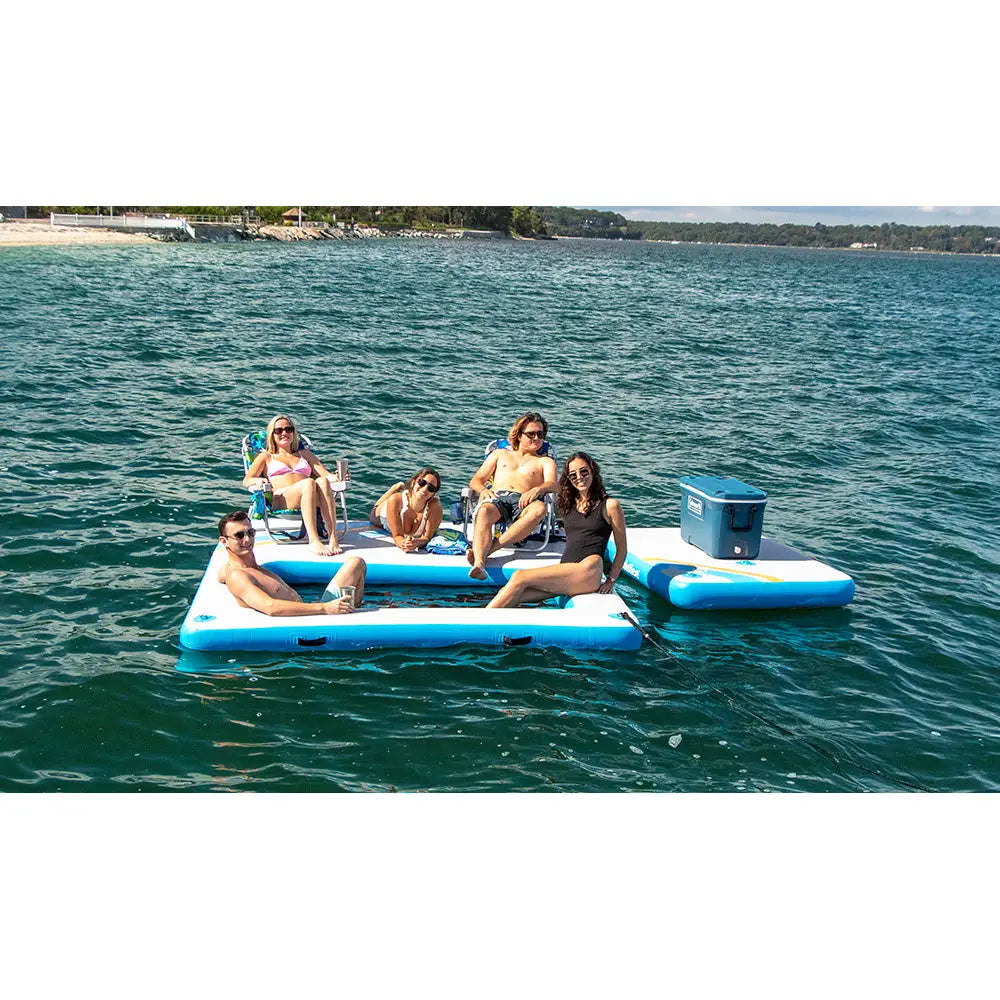 Solstice Watersports 10 x 8 Rec Mesh Dock w/Removable Insert [38180] - Inflatable Docks & Mats