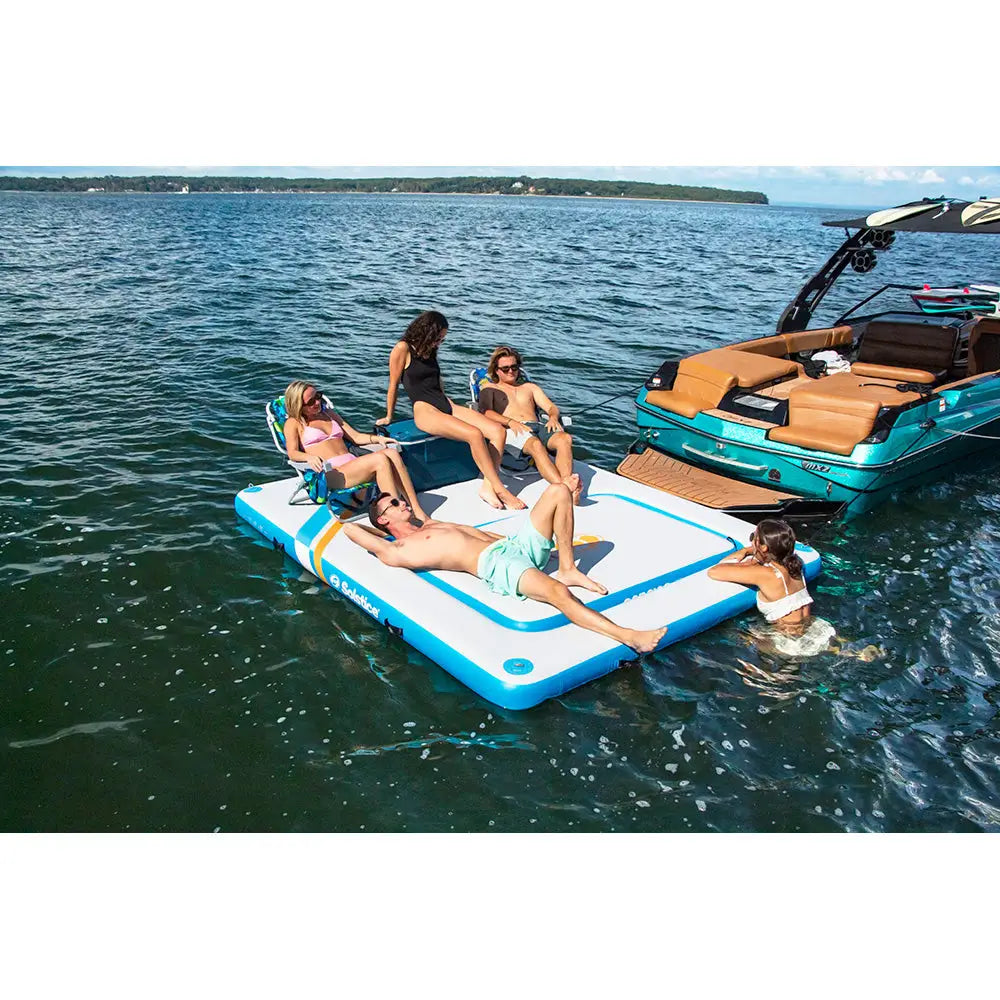 Solstice Watersports 10 x 8 Rec Mesh Dock w/Removable Insert [38180] - Inflatable Docks & Mats