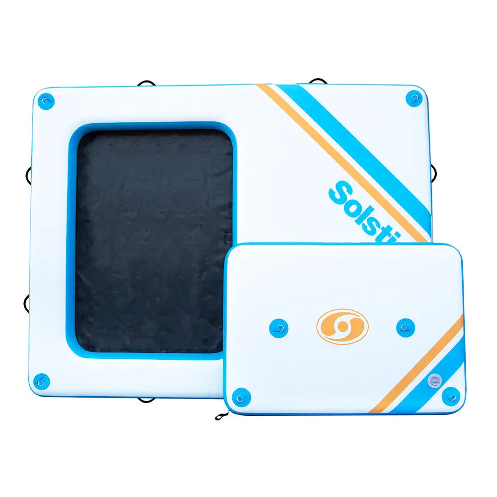 Solstice Watersports 10 x 8 Rec Mesh Dock w/Removable Insert [38180] - Inflatable Docks & Mats