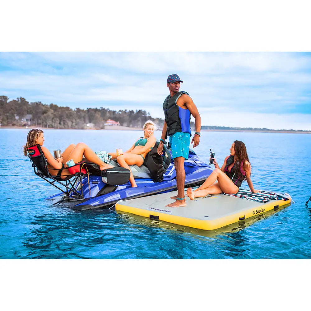 Solstice Watersports 6 x 5 Inflatable Dock [30605] - Inflatable Docks & Mats