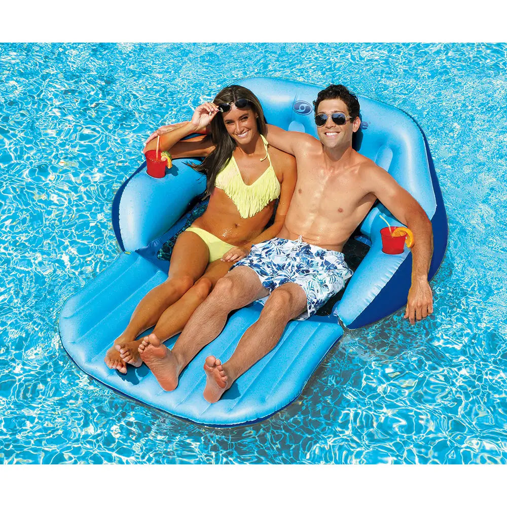 Solstice Watersports Convertible Duo Love Seat [15602] - Floats