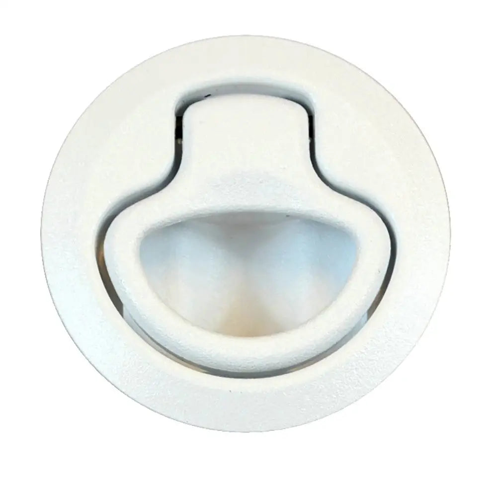 Southco Flush Pull Latch - Push To Close - Medium - White [M1-61-1] - Latches