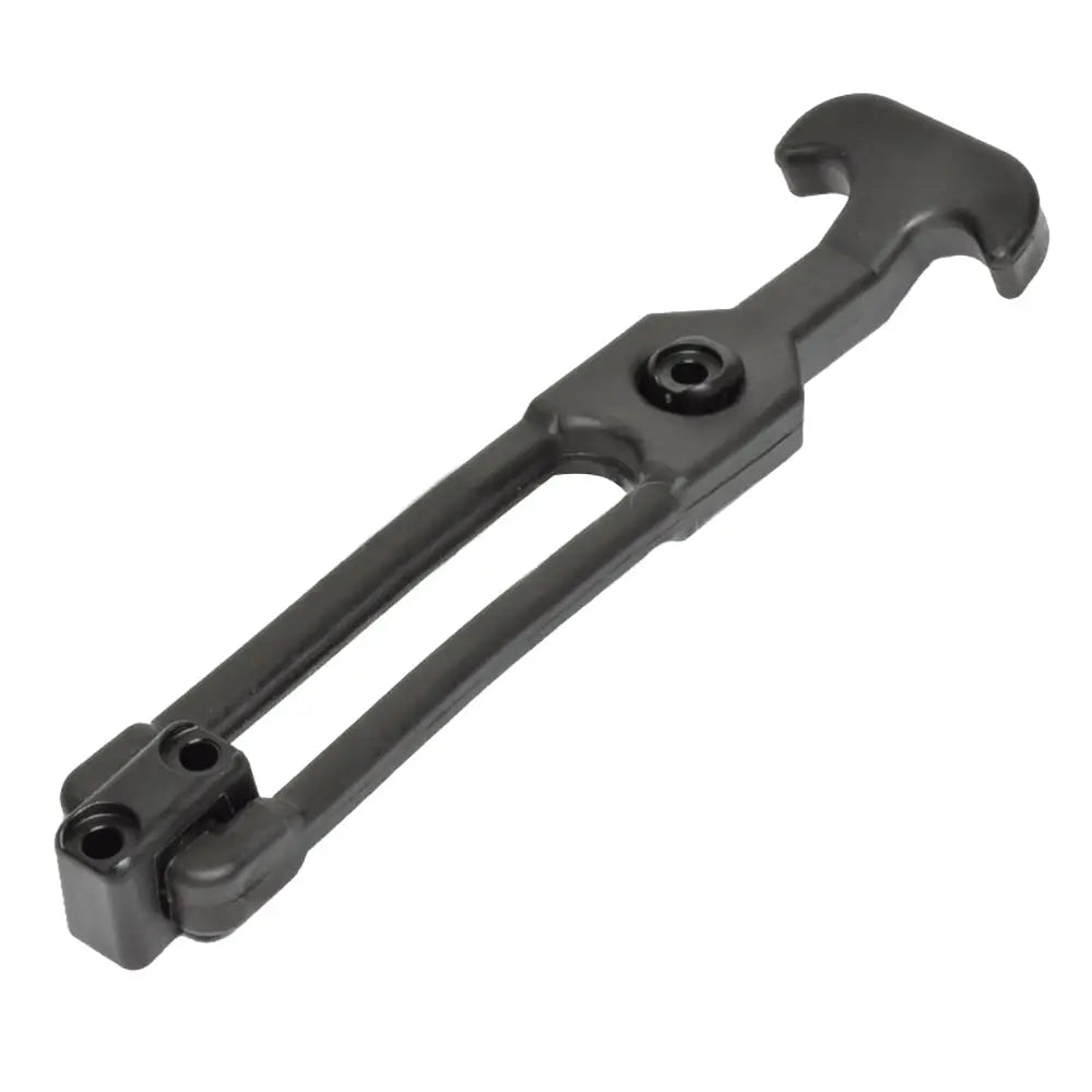 Southco T-Handle Latch w/Keeper - Pull Draw Front Mount Black Flexible Rubber [F7-73] - Latches
