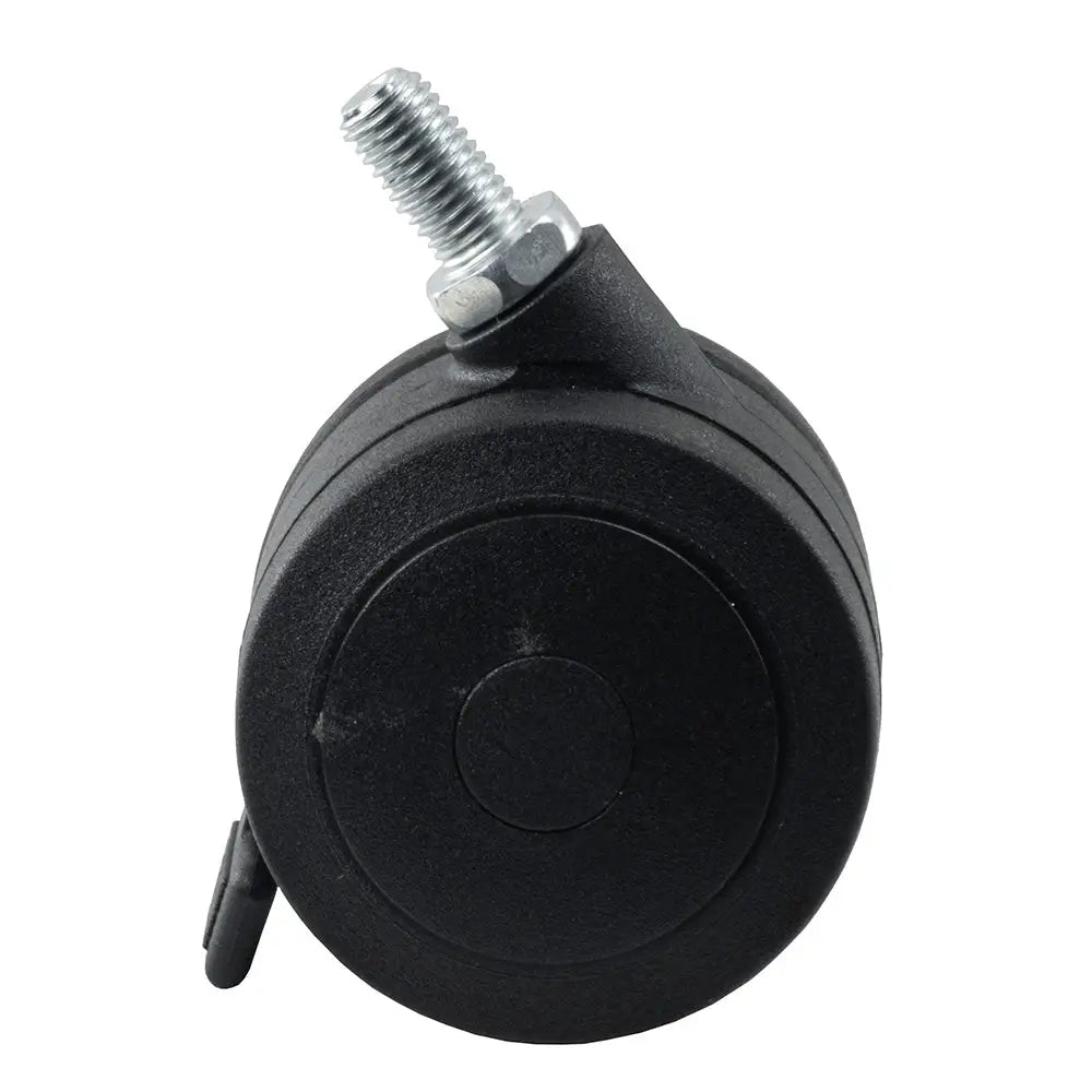 Springfield 5-Legged Deck Base Caster Replacement - 75mm w/Brake Urethane [2100340] - Seating