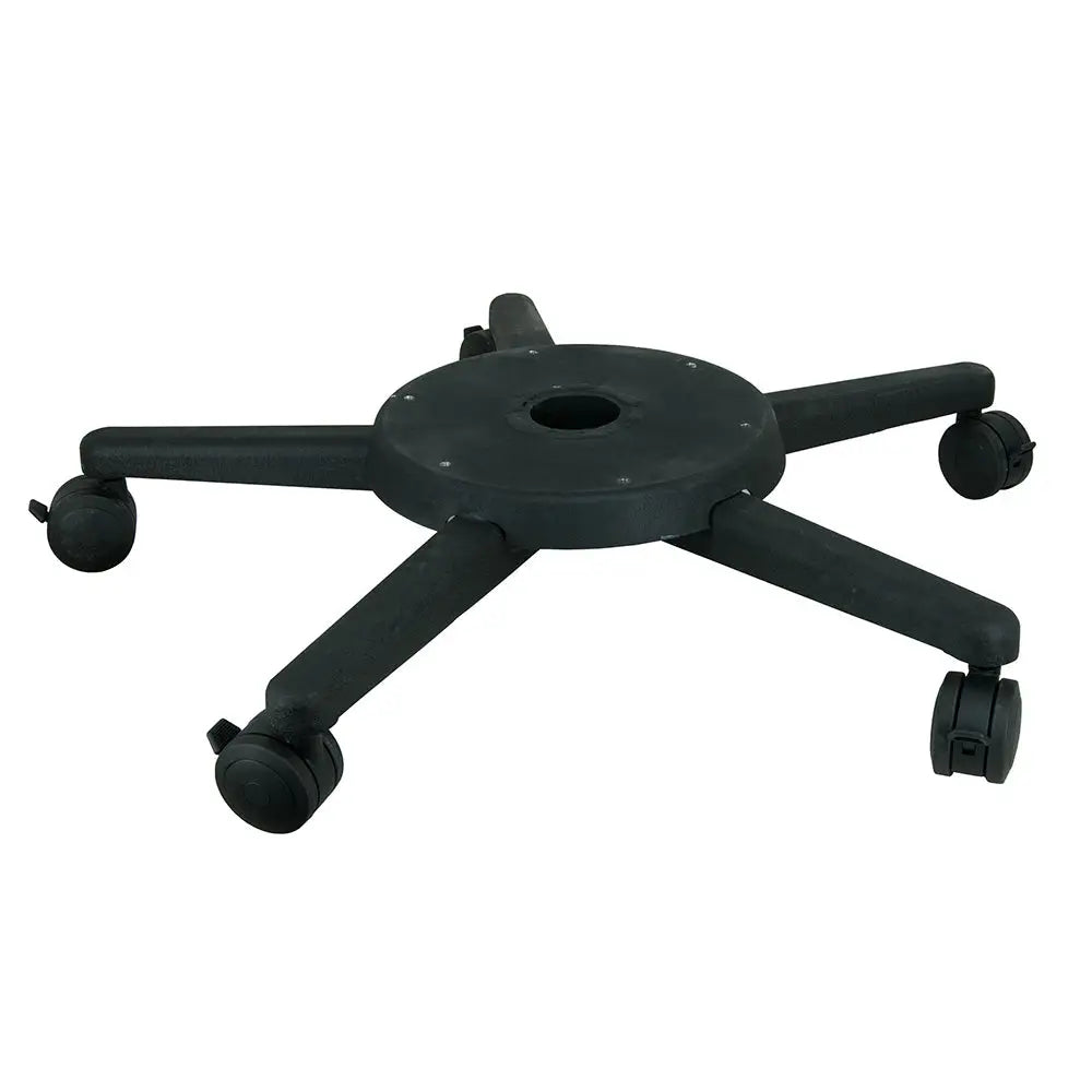 Springfield 5-Legged Deck Base w/Plate [1580550-BLK] - Seating