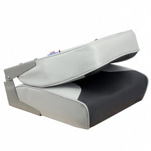 Springfield Economy Multi-Color Folding Seat - Grey/Charcoal [1040653] - Seating