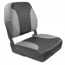Springfield Economy Multi-Color Folding Seat - Grey/Charcoal [1040653] - Seating