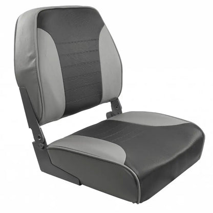 Springfield Economy Multi-Color Folding Seat - Grey/Charcoal [1040653] - Seating