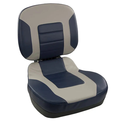 Springfield Fish Pro II Low Back Folding Seat - Navy/Grey [1041519] - Seating