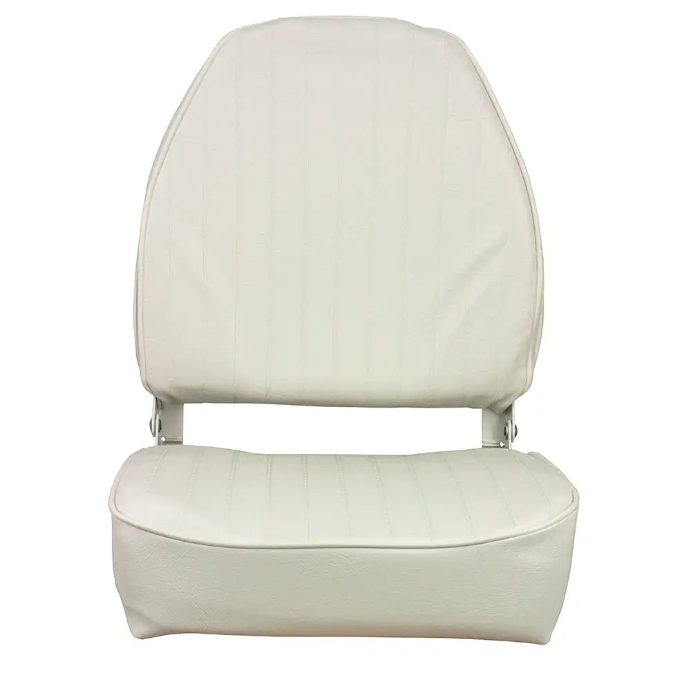 Springfield High Back Folding Seat - White [1040649] - Seating