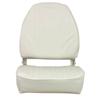 Springfield High Back Folding Seat - White [1040649] - Seating