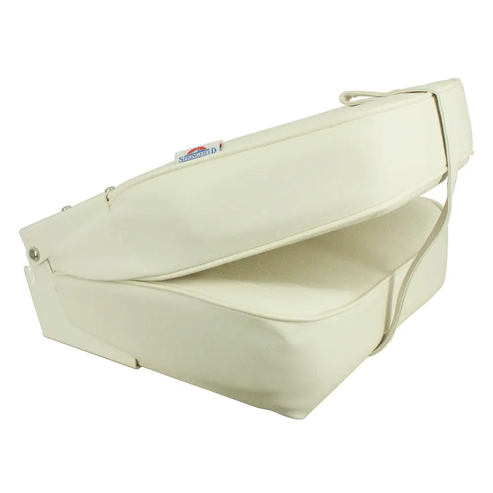 Springfield High Back Folding Seat - White [1040649] - Seating