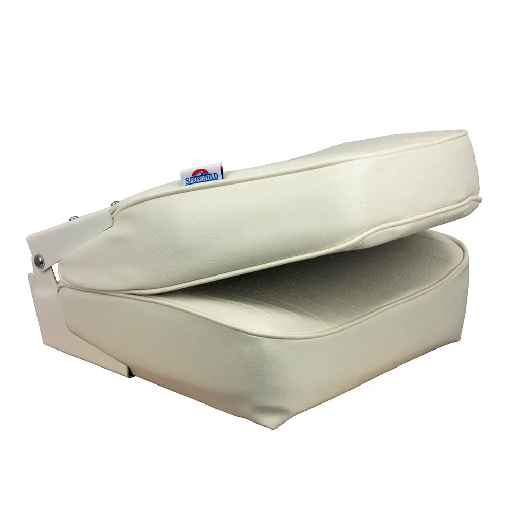 Springfield High Back Folding Seat - White [1040649] - Seating