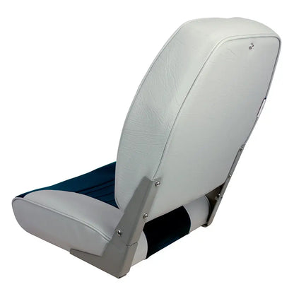 Springfield High Back Multi-Color Folding Seat - Blue/Grey [1040661] - Seating