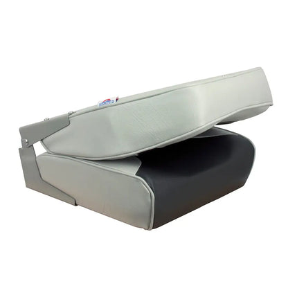Springfield High Back Multi-Color Folding Seat - Grey/Charcoal [1040663] - Seating