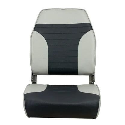 Springfield High Back Multi-Color Folding Seat - Grey/Charcoal [1040663] - Seating