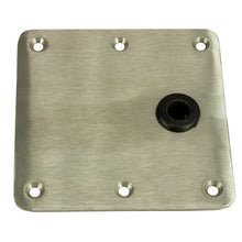 Springfield KingPin 7’’ x 7’’ Offset - Stainless Steel - Square Base (Standard) [1620003] - Seating