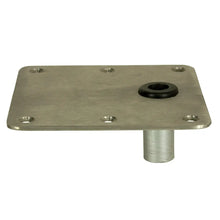 Springfield KingPin 7’’ x 7’’ Offset - Stainless Steel - Square Base (Standard) [1620003] - Seating