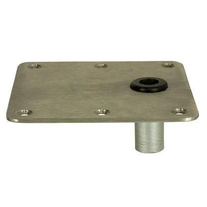Springfield KingPin 7’’ x 7’’ Offset - Stainless Steel - Square Base (Standard) [1620003] - Seating