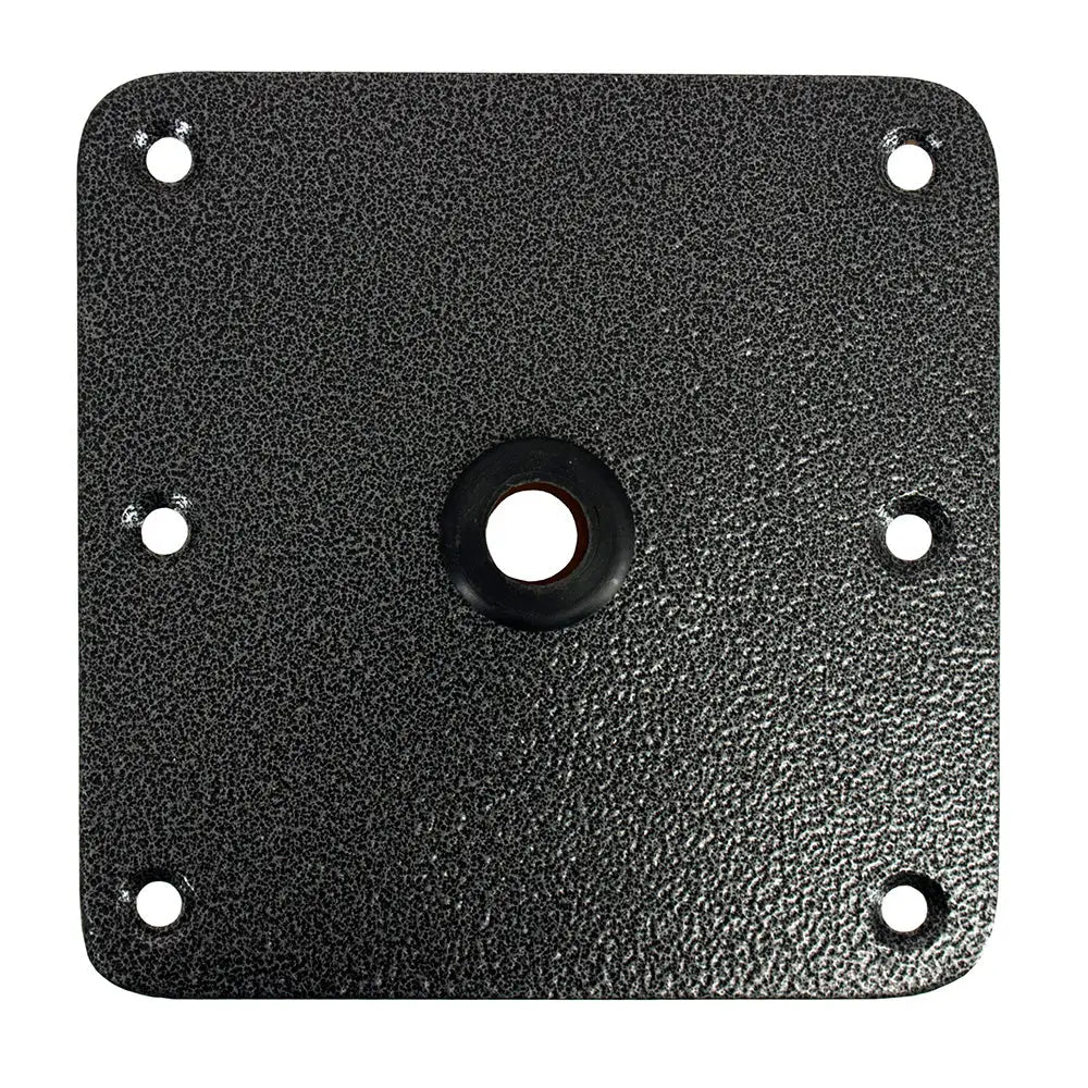Springfield KingPin Standard Square Steel Base - 7’’x7’’ - Kennedy Base [1620018] - Seating