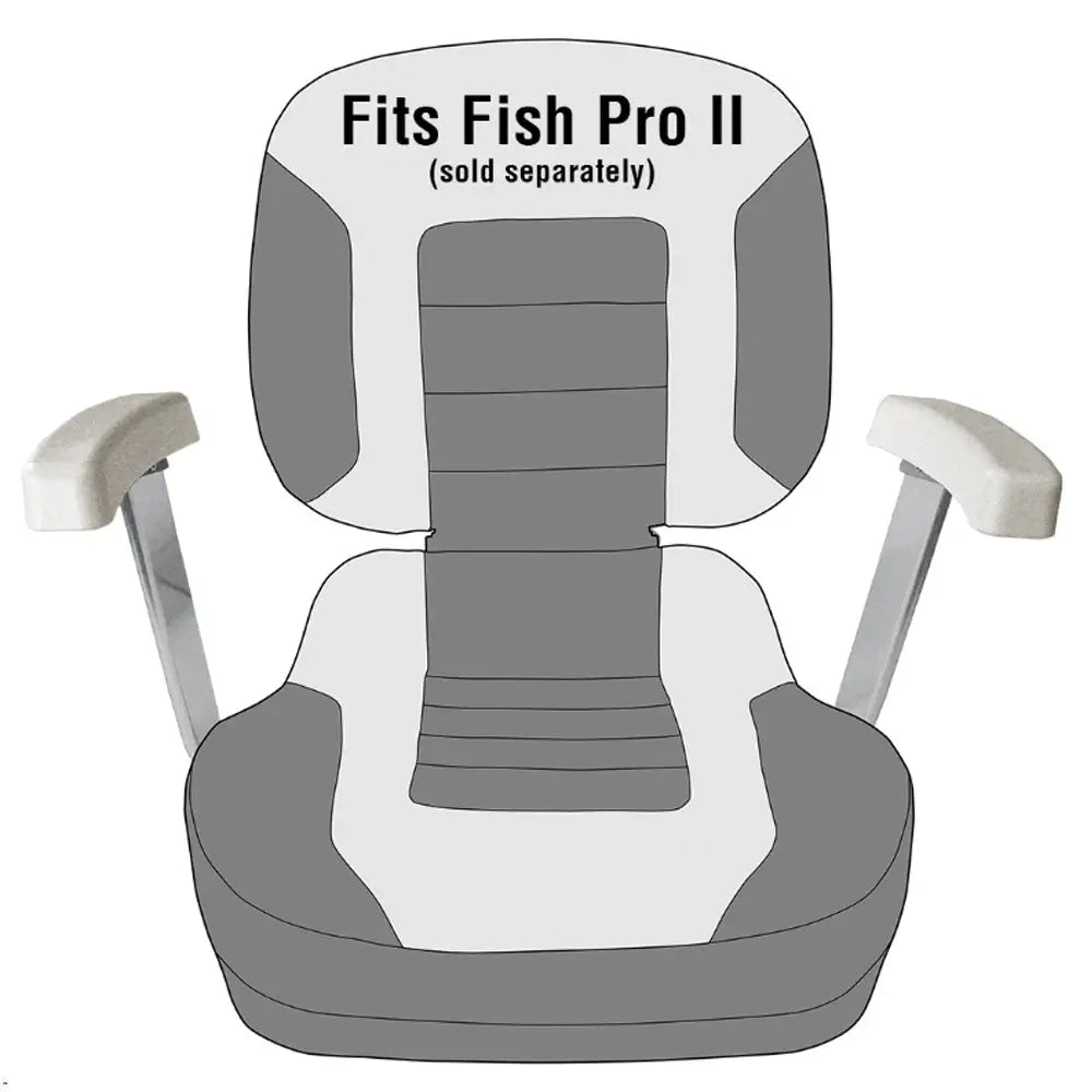 Springfield One Piece Arm Rest f/Fish Pro II [1080013-G] - Seating