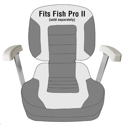 Springfield One Piece Arm Rest f/Fish Pro II [1080013-G] - Seating