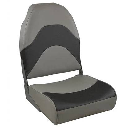 Springfield Premium Wave Folding Seat - Grey w/Meteor Stripe [1062034] - Seating