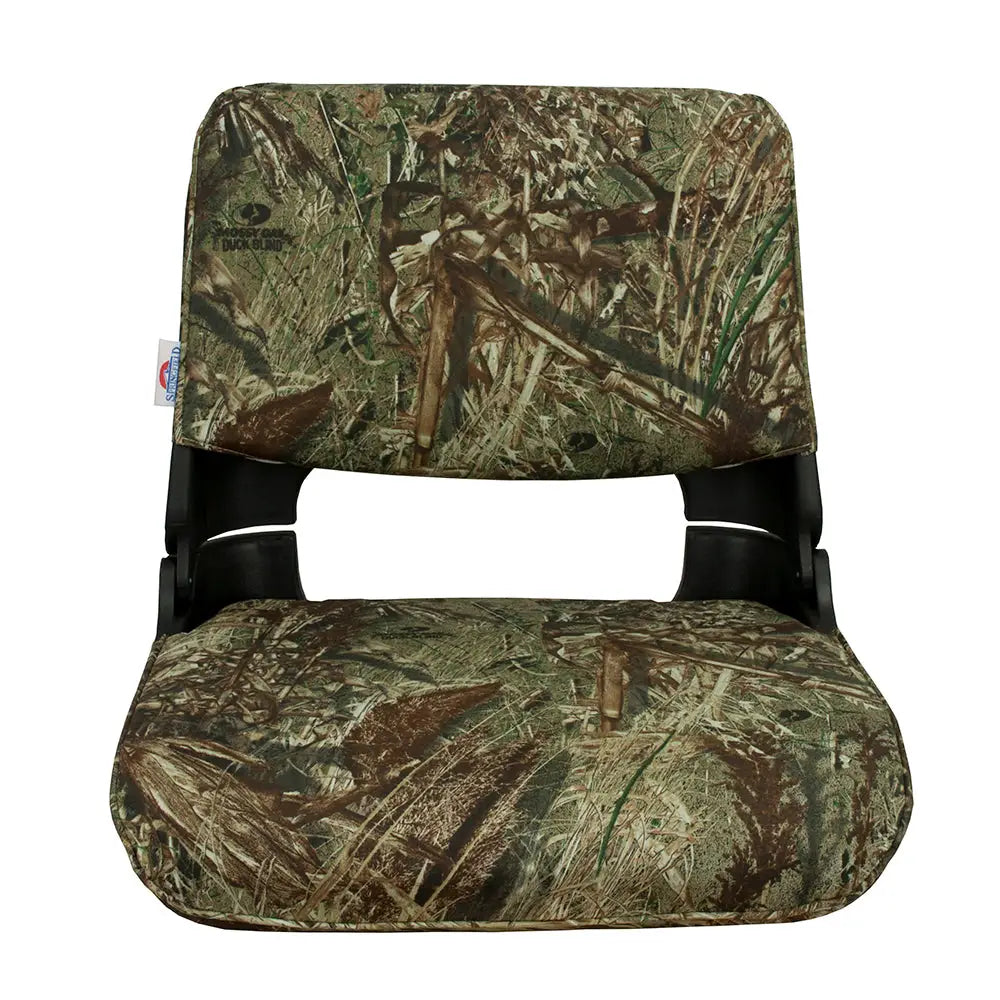 Springfield Skipper Premiun Folding Seat - Mossy Oak Duck Blind w/Black Shell [1061021] - Seating