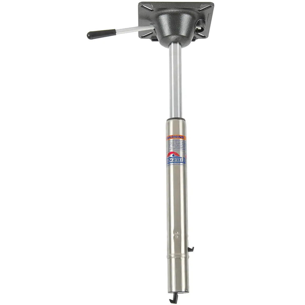 Springfield Spring-Lock Power-Rise Adjustable Sit-Down Post - Stainless Steel [1642005] - Pedestals